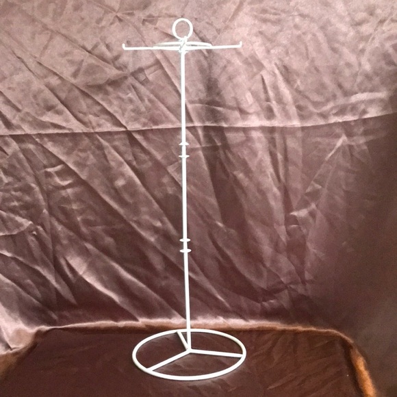 Metal 16.5" tall table stand rotating jewelry display for home craft shows fairs - Picture 2 of 16